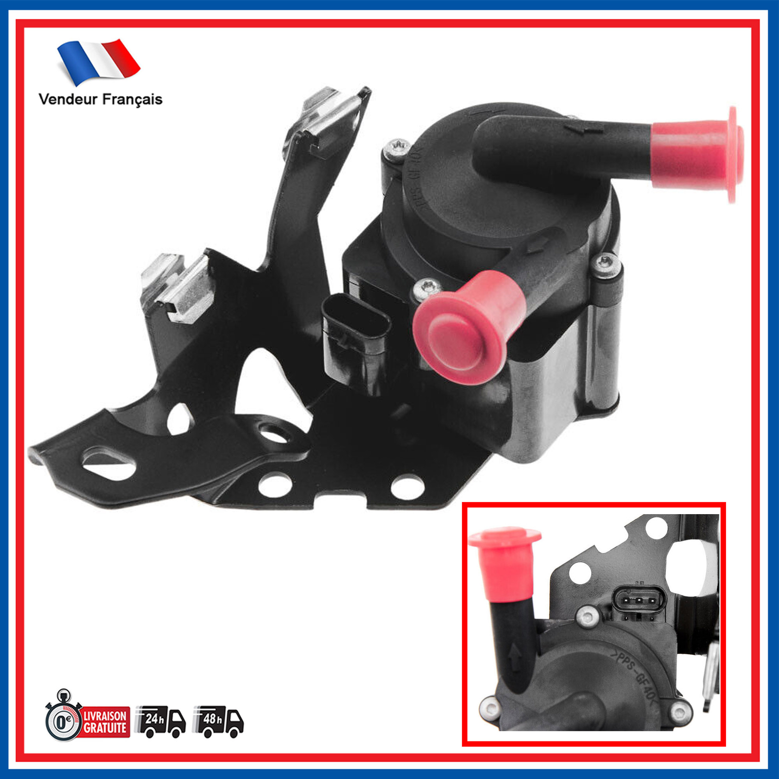 Pompe à eau 1.6 THP résout surchauffe turbo Peugeot 207 308