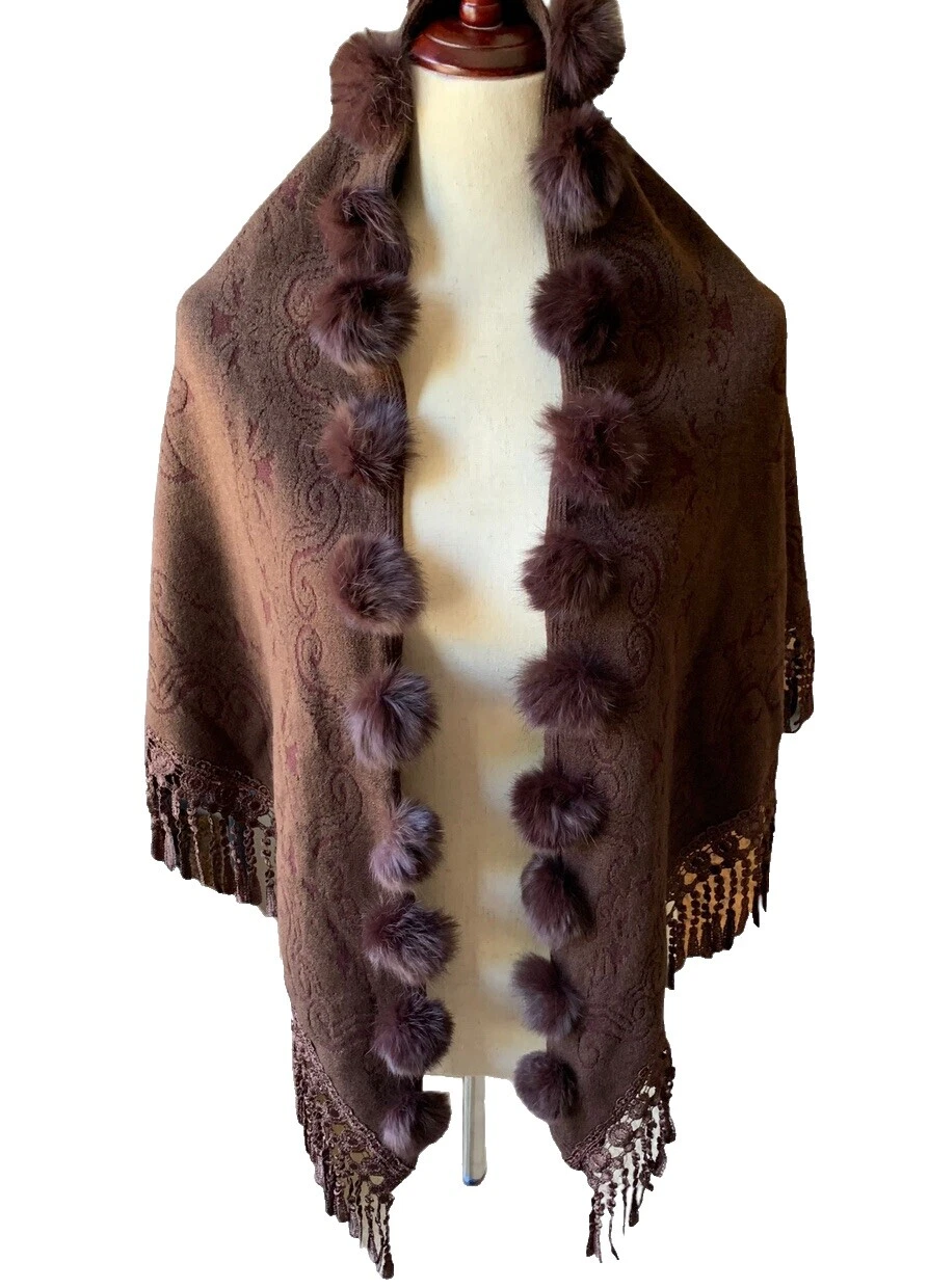 Bufandas y estolas VINTAGE bufanda de la piel