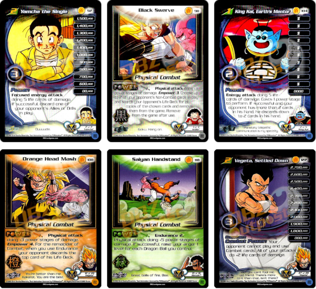 Dragon Ball Z CCG SCORE Kid Buu Saga Limited CHOOSE YOUR CARD 1-123 Non-Foil