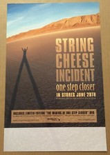 STRING CHEESE INCIDENT Rare 2005 PROMO POSTER w/DATE 4 One CD 11x17 MINT USA