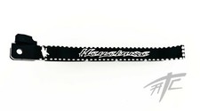 HAYABUSA ENGRAVED BLACK DIAMOND CUT STOCK LENGTH KICKSTAND 2002 SUZUKI HAYABUSA