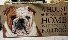 Bulldog Decorative Sign