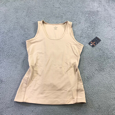 TOMMIE COPPER Tank Womens Extra Large Lower Back Support Tank Ladies Nude dsfds