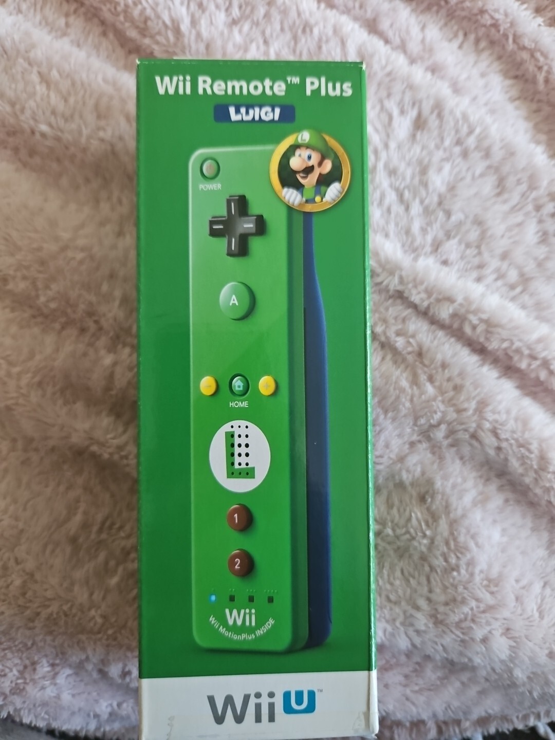 Nintendo wii remote plus Luigi brand new!