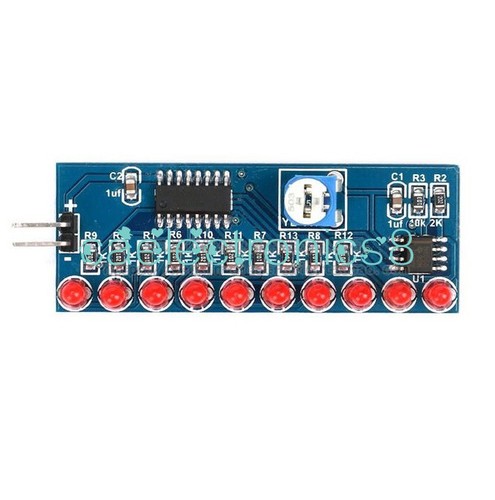 Kit fai da te NE555+CD4017 Luce LED flusso LED funzionante suite di produzione elettronica CA - Foto 1 di 1