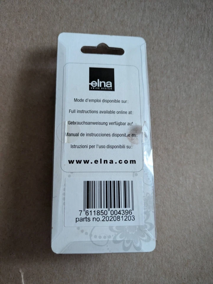 ELNA SWISS DESIGNS Hemmer Foot 4mm for 9mm Max Stitch #202081203 Rolled Hem - Image 2 of 2