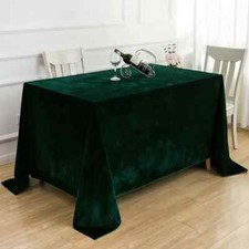 Table Cloth Velvet Rectangular Tablecloth Elegant Wedding Dining Desk Decor