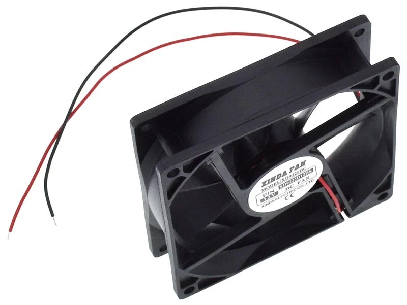 Xinda Lüfter, 92 x 92 x 25 mm, Starker Ventilator, 110 m³/h, 12 V / DC, Kühler - Bild 3 von 4