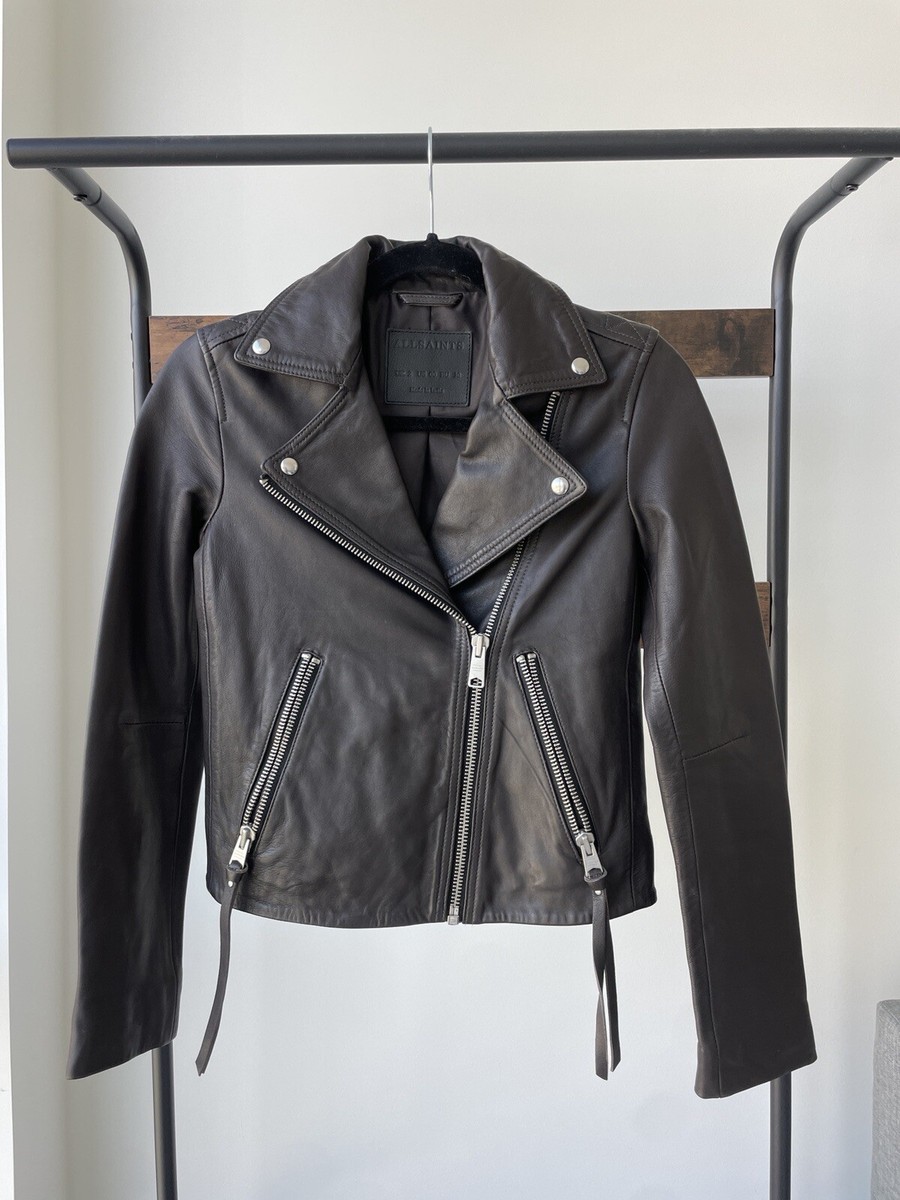 Womens All Saints Lederjacke Womens All Saint Leather All Saints