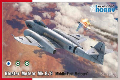 Special Hobby 1/72 Special Hobby Gloster Meteor Mk.8/9 Middle East Meteors Plast