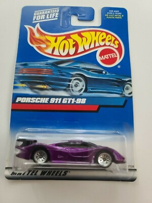Hot Wheels Porsche 911 GT1-98 Purple | eBay