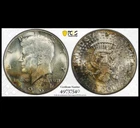 1964 Kennedy Half Dollar Silver PCGS MS64 Dual Sided Toner w/PCGS Trueview
