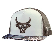 Lost Calf Mens Dakota Flat Bill Adjustable Snapback Cap Hat