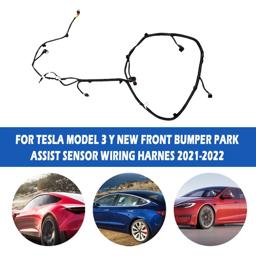 Tesla Model 3 Front Bumper Park Assist Sensor Retainer, Front Left S2, 2017-2023 Tesla Model 3 Front Bumper Park Assist Sensor Retainer, Front Left S2, 2017-2023