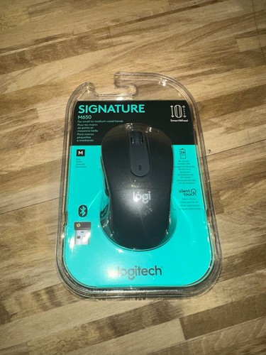 NEW Logitech-Signature M650 L Full-size Wireless Scroll Mouse with Silent Click - Picture 3 of 12
