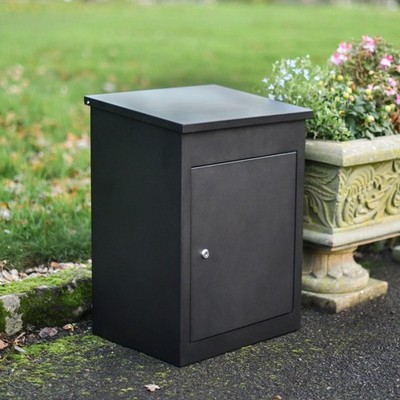 Extra große abschließbare Paketzustellung Drop Box Outdoor Aufbewahrung Brief Post Box UK