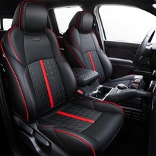 Leather Seat Covers Custom Fit for Tacoma Gen 4th 2024-2026 Double Cab, for...