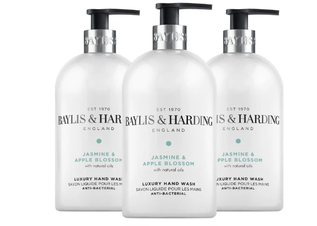 BRANDED Baylis & Harding Jasmine and Apple Blossom Hand Wash, 500 Ml (Pack of 3)