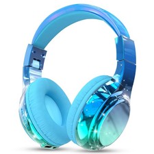 Kids Bluetooth Headphones, 60H Playtime, 85/94dB Safe Volume Limit, Metallic ...