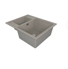 Sink Under Mount kitchen sink 1.5 Sharduno 615i Concrete 1810 Complete