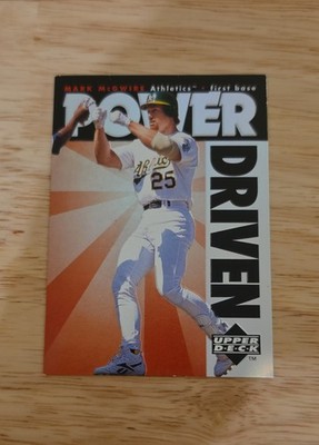 1996 Upper Deck - Power Driven Mark McGwire #PD10