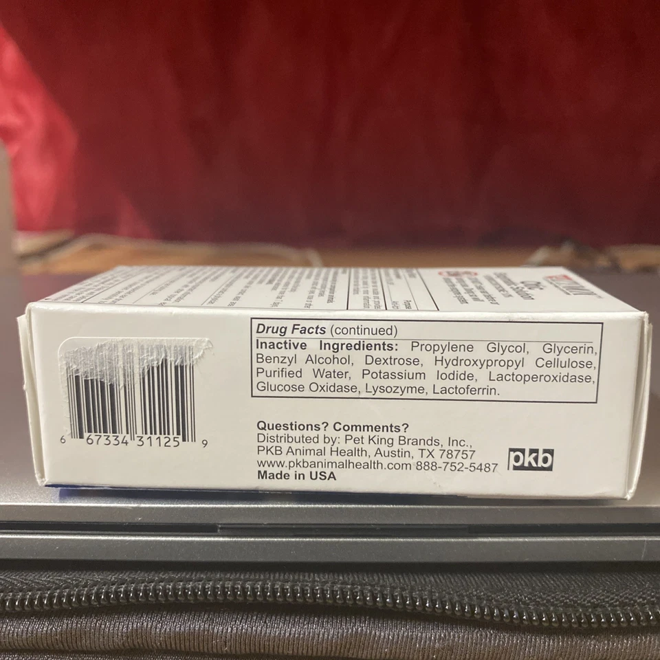 Solução enzimática otic cães/gatos 1% hidrocortisona alívio da coceira na orelha 1,25 oz-2027 - Imagem 3 de 4