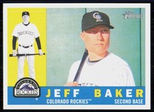 2009 Topps Heritage Jeff Baker Colorado Rockies #192