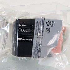 New Sealed Genuine Brother LC20E BK Black Ink Cartridge - Exp: 06/2020