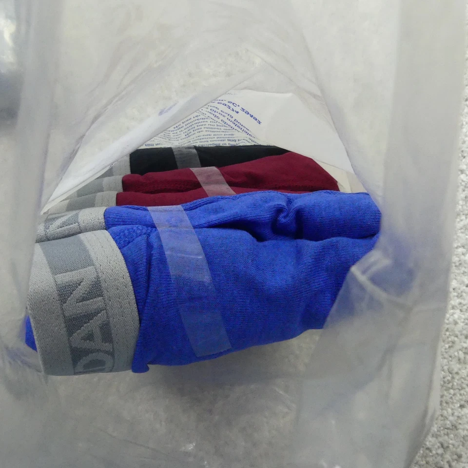 Gildan Underwear Mens Small Boxer Briefs Blue Black Red Cotton Blend 8 Pair - Image 4 of 4