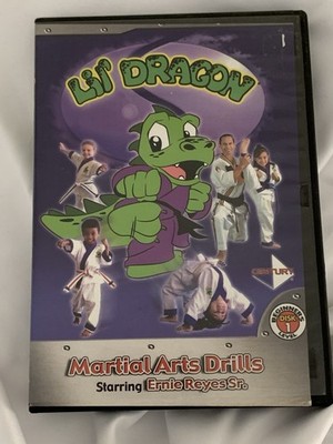 Lil' Dragon Martial Arts Drills DVD Beginners Disc 1 level Ernie Reyes Sr./