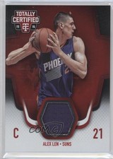 2015-16 Panini Totally Certified Materials Red 55/199 Alex Len #TCM-AL 1p4