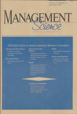 Management Science Band 35 Nr. 11 - Kollektiv - V610857