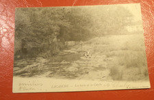 Old postcard 21 lacanche les bords de la canche