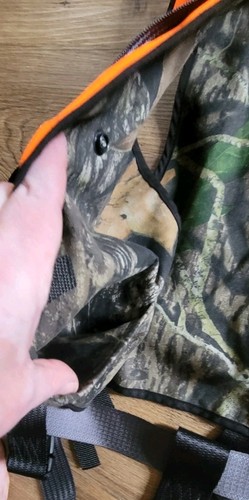 Cabela's Reversible Tree Safety Harness XL (200-275) Blaze Orange Camouflage (T6 - Picture 9 of 9