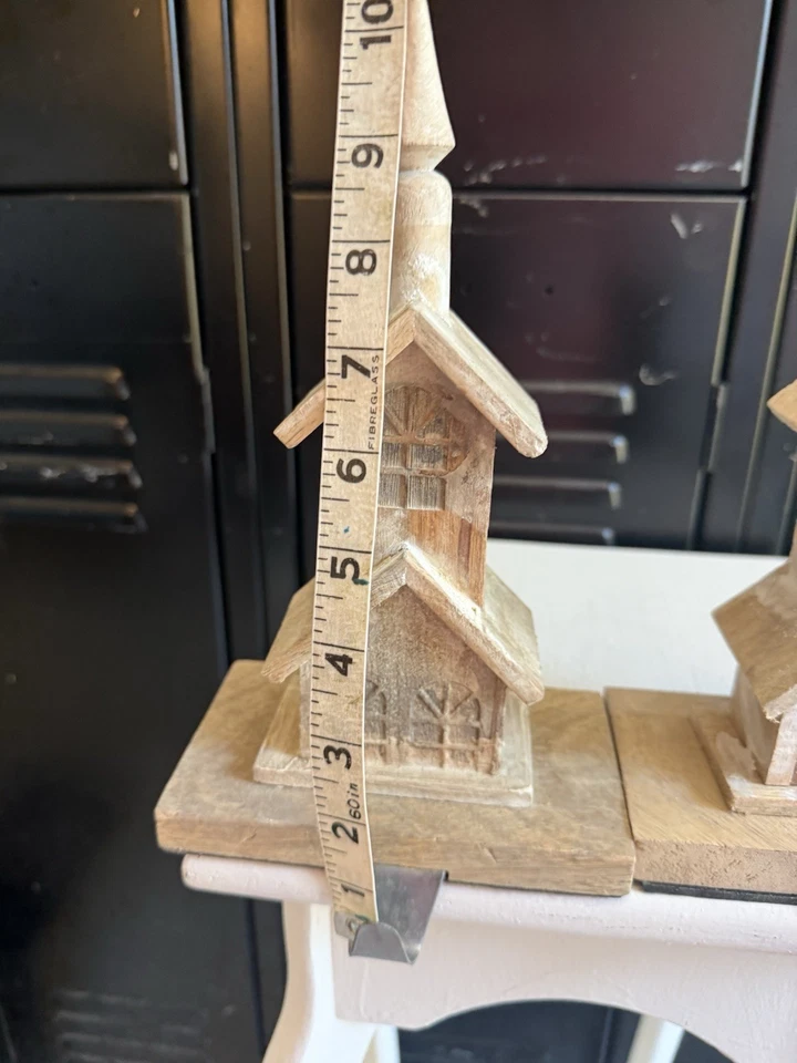 4件套教堂壁炉架边缘长袜衣架乡村/小屋 — 第 3/4 张图片