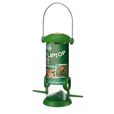 Gardman A01234 Flip Top Bird Seed Feeder Green 5 x 13 x 14 cm