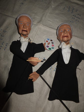 Georgia O'Keefe Artist Brush String Hand Puppet Artist Original Collectible NEW