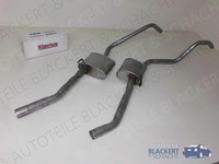 Auspuff Mitteltopfset Links+Rechts für Opel Monza 2.8 + 3.0 + 3.0 GSE 1978-1986