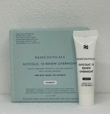 SkinCeuticals Glycolic 10 Renew Overnight Treatment Cellular Turnover 4mlx10pcs