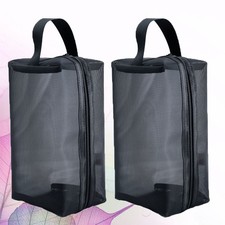  2 PCS Porta Trucchi Viaggio Portatrucchi Da Custodia Con Cerniera