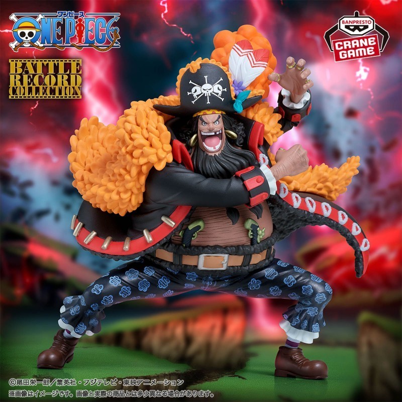 Figurita One Piece Marshall D. Teach Barba Negra Battle Record Banpresto