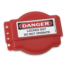 BRADY 64057 Gate Valve Lockout,Fits Sz 1 to 6-1/2 4VJ29
