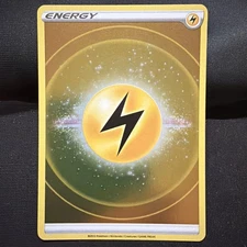 Pokémon Lightning Energy (2022 Unnumbered) Common SWSH09: Brilliant Stars
