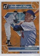 2023 Panini Donruss Diamond Kings Holo Orange Duke Snider #9 HOF 07rd