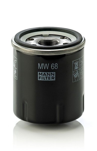 Mann-Filter MW 68 ÖLfilter FüR Kawasaki Motorcycles-image