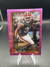 2025 Topps Chrome Jerome Ford Pink Refractor /250 #17 Cleveland Browns