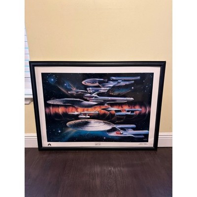USS Enterprise NCC-1701 Commemorative Signed James Cukr 950/1701