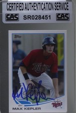 CAS Certified 2013 Topps Pro Debut Max Kepler #17 Sealed Auto ow6