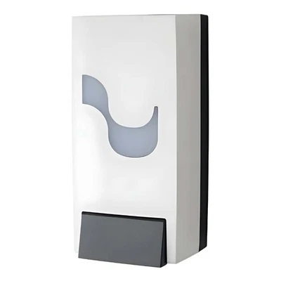 Distributeur De Savon Liquide Et Gel Pour Les Mains Recharge Blanc 1L Megamini - Photo 1/4
