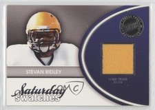 2011 Press Pass Legends Saturday Swatches Stevan Ridley #SSW-SR 10k8